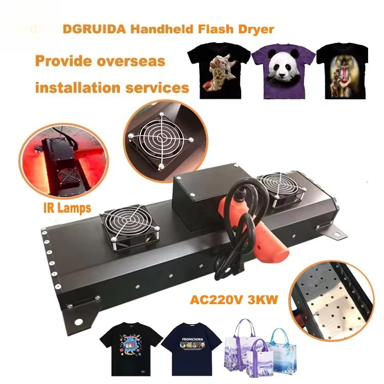 Flash Dryer Screen Print - Customized Small Size Handy Heating Area