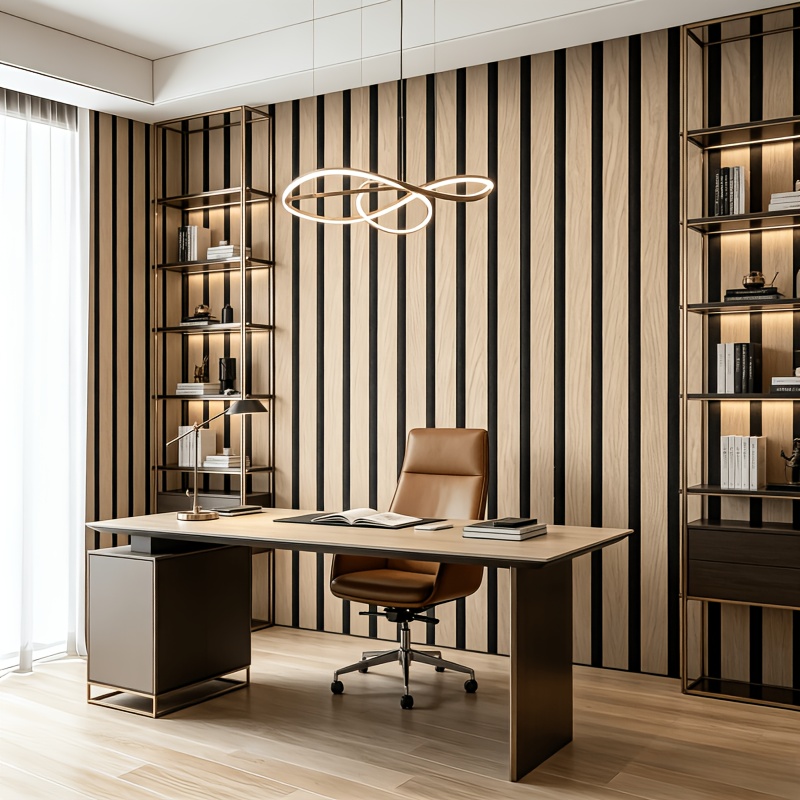 3D Printing Commercial Use - Peel-and-Stick Vertical Stripe Wall Decals Self-Adhesive