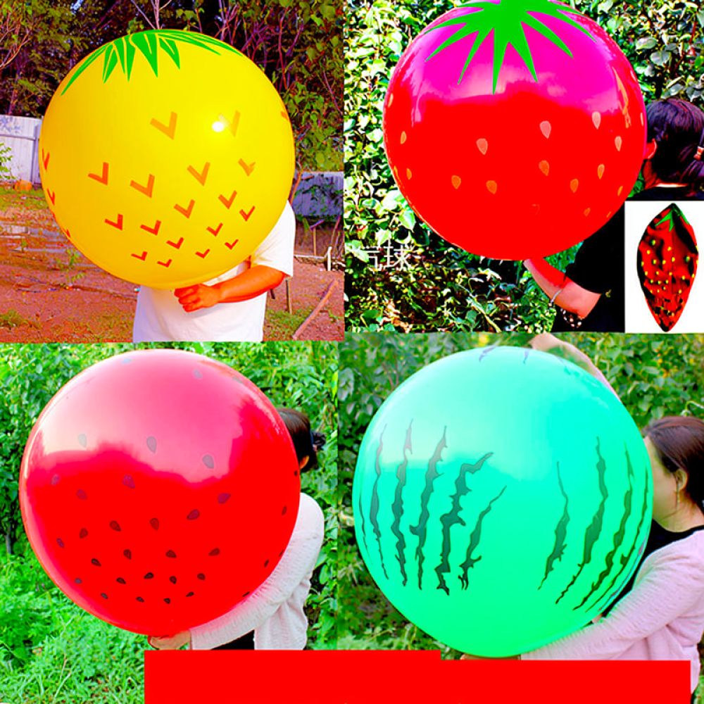 Commercial Printing Supplies - 36 Inch Durable Latex Balloons Fruit