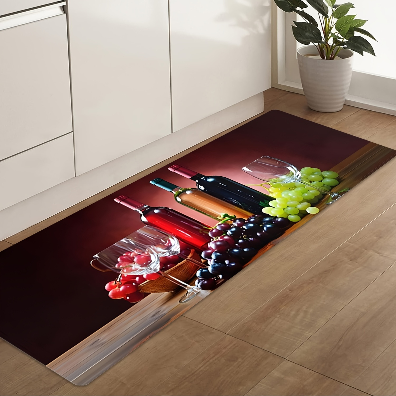 Wine Grape Print Long Runner R - Commercial Printing Supplies recension och pris