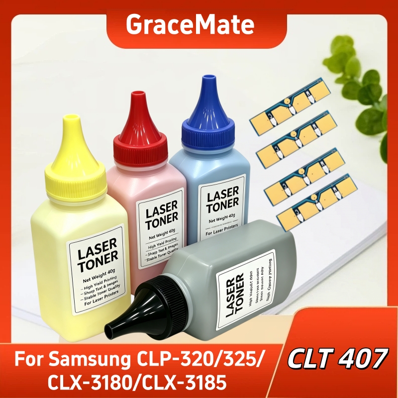 CLT-407 toner Chip powder For  - Laser Toner Powder recension och pris