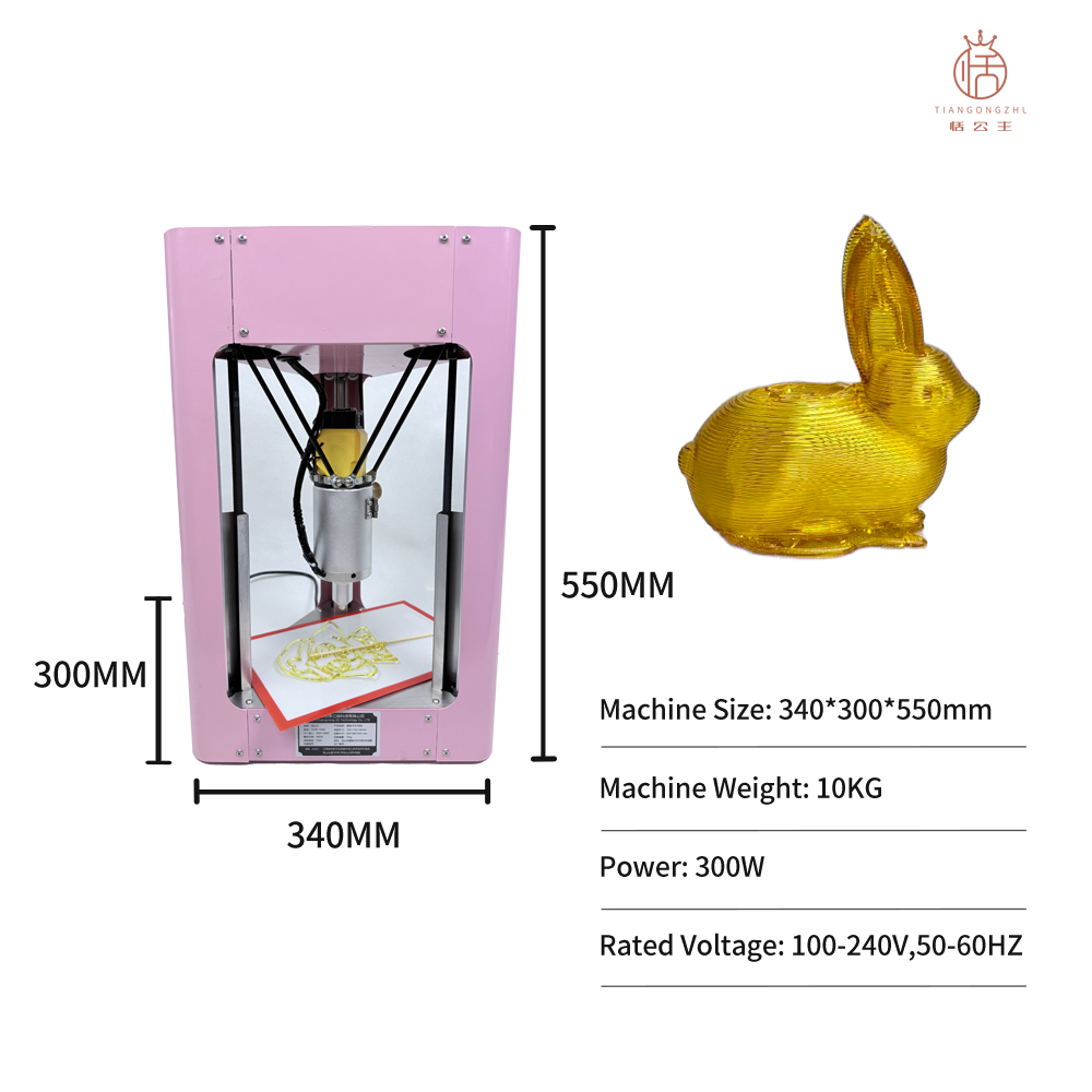TH3D150A Sugar Painting 3D Pri - 3D Printing Commercial Use recension och pris