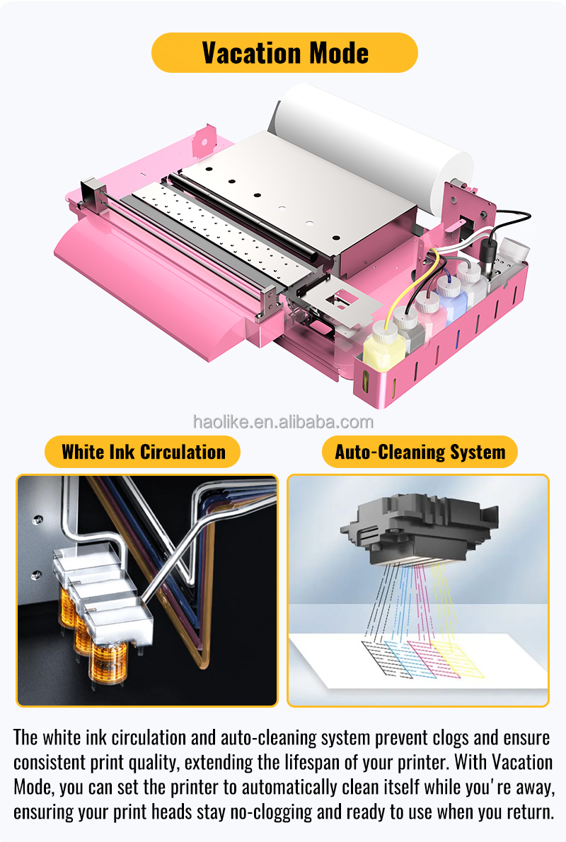 A3 DTF Pink Beginner Kit XP600 - Dtf Film Roll A3 recension och pris