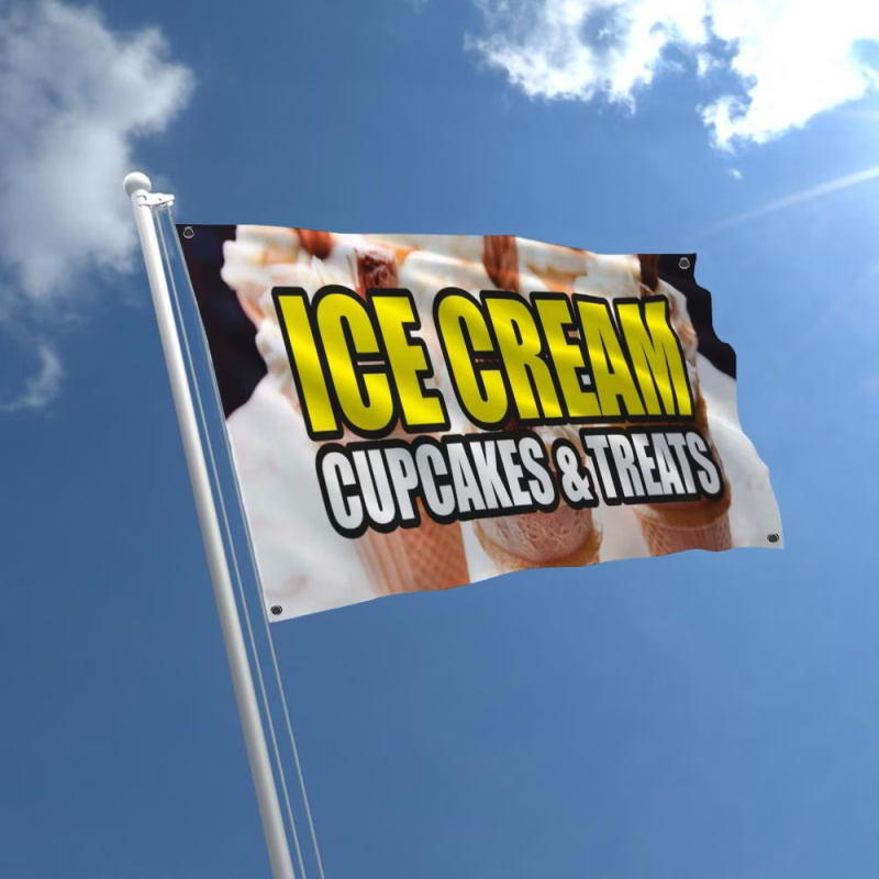 Custom Advertising Flags With  - Commercial Printing Terms recension och pris