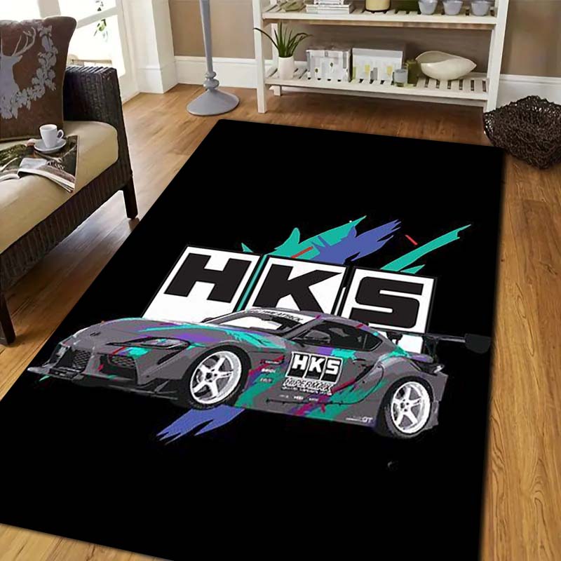 3D Racing H-HKS Print Area Rug - Commercial Printing & Graphics recension och pris
