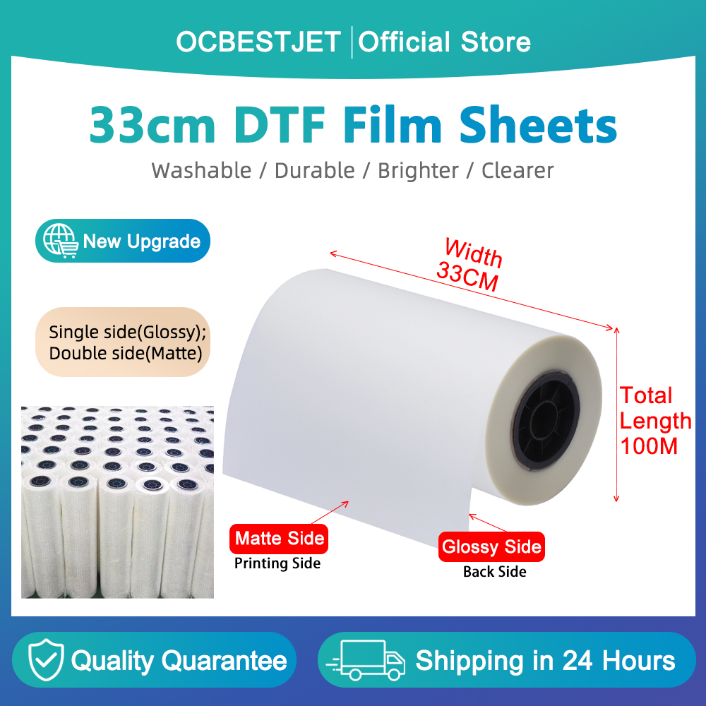 A3+ 33cm*100m Roll DTF PET Tra - Dtf Film Roll A3 recension och pris