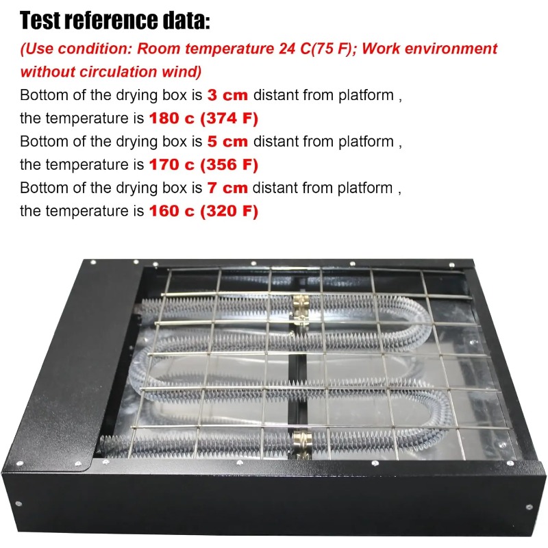 Flash Dryer 16x16 inch 1600W F - Flash Dryer Screen Print recension och pris