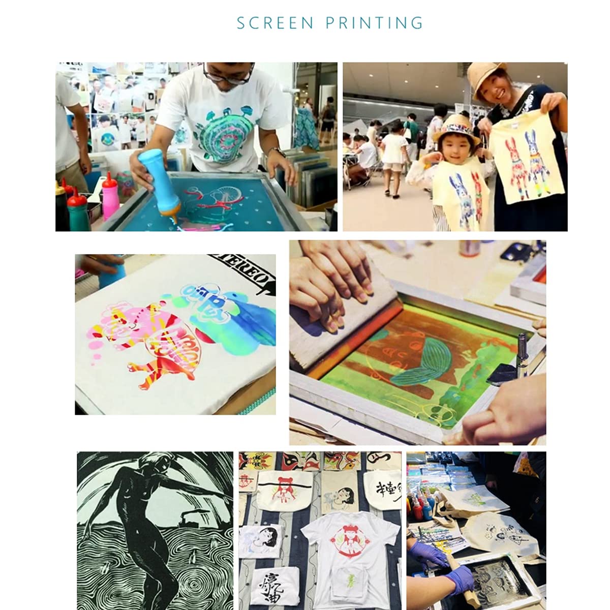 Screen Printing Mesh White Sil - Commercial Printing Supplies recension och pris