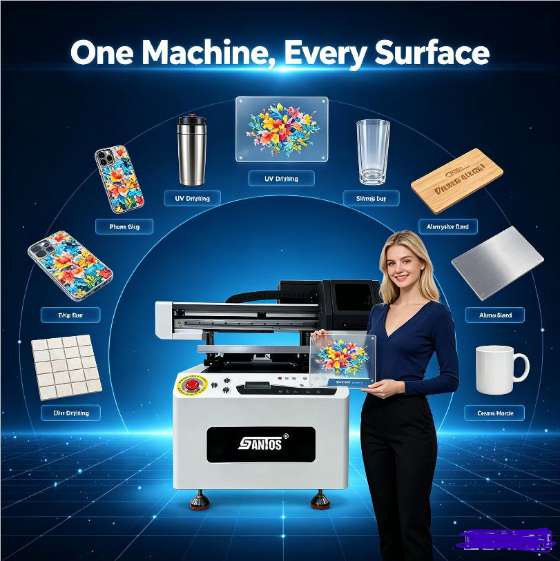 40*50CM Industrial Automatic D - Commercial Uv Printing Machine recension och pris