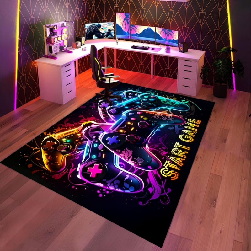 Neon Glow Game Controller Area - Commercial Printing & Graphics recension och pris